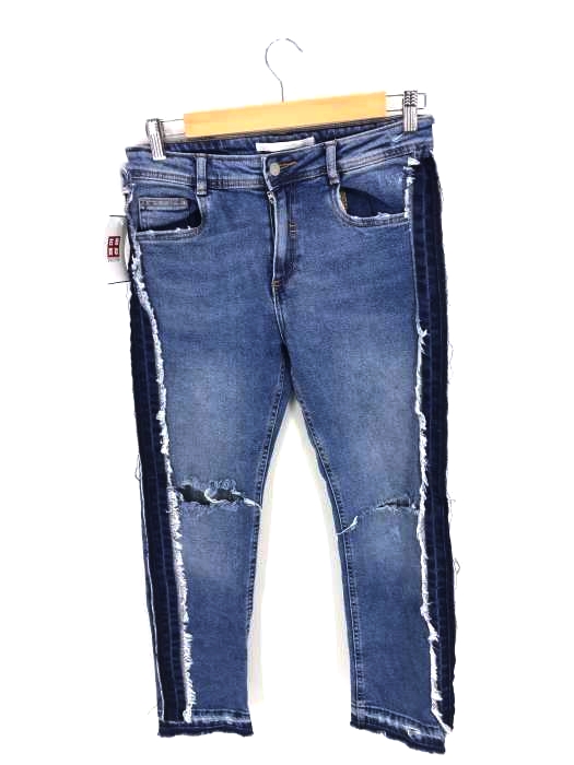 ZARA Trafaluc collection(ザラトラファルクコレクション) ストレッチダメージデニムパンツ レディース パンツ