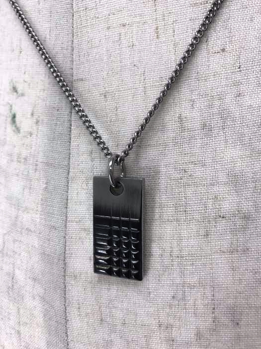 DIESEL（ディーゼル） プレートチェーンネックレス メンズ アクセサリー