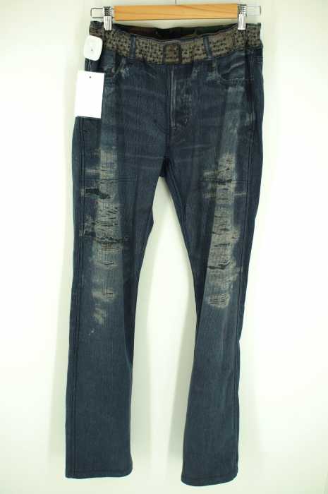 HYSTERIC GLAMOUR （ヒステリックグラマー） 15ss リバーシブル転写プリントテーパードパンツ メンズ パンツ