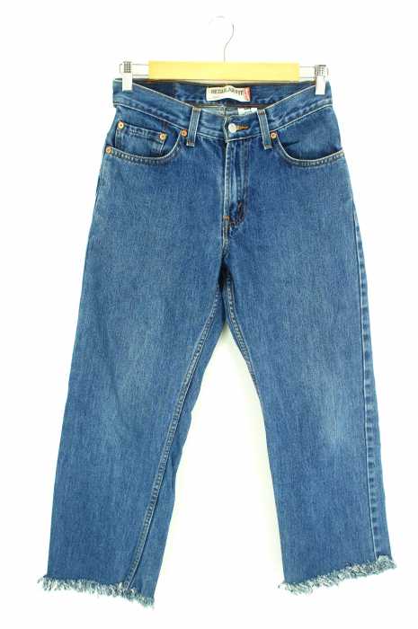 Levi's （リーバイス） 505 REGULARFIT リメイクデニムパンツ レディース パンツ