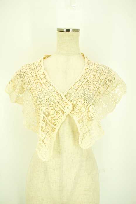 BEAMS (ビームス) O.Cttn レース STOLE 付け襟 レディース ファッション雑貨