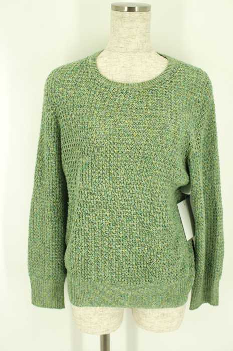 UNITED ARROWS green label relaxing (ユナイテッドアローズグリーンレーベルリラクシング) リネン混ミックスニットトップス レディース トップス