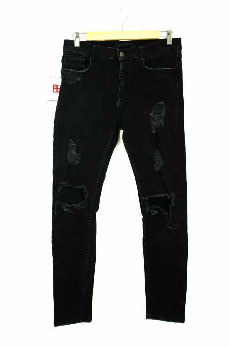 ZARA MAN （ザラマン） クラッシュ加工　ストレッチデニム メンズ パンツ