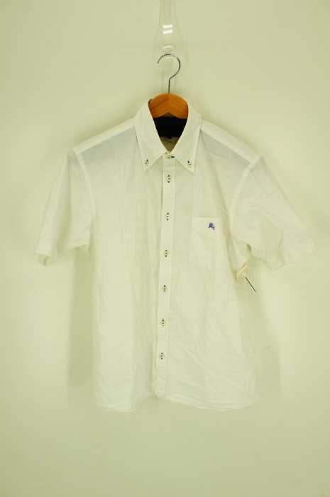 BURBERRY BLACK LABEL (バーバリーブラックレーベル) チェック BDシャツ メンズ トップス