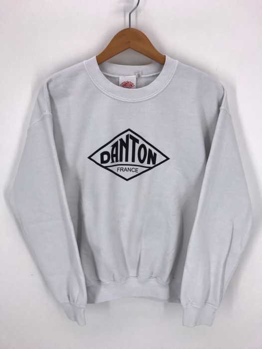 DANTON(ダントン) logo sweat crew neck メンズ トップス