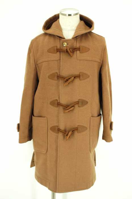 Used ブランド不明 キャメルダッフルコート メンズ アウター ブランド古着買取販売バズストア