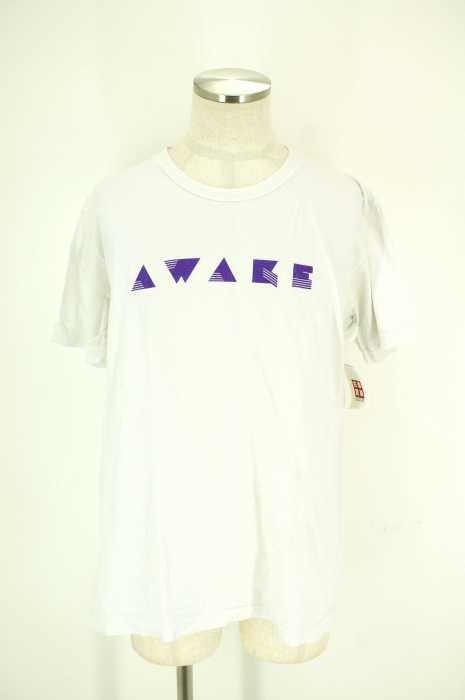 AWAKE （アウェイク） ロゴプリント半袖Tシャツ メンズ トップス