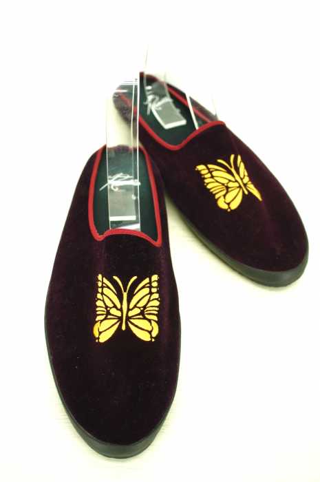 Needles （ニードルス） Papillon Emb.Mule メンズ シューズ