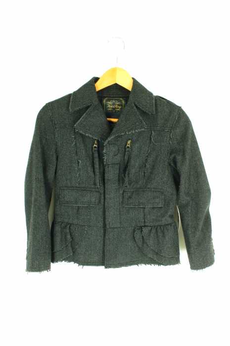 KariAng（カリアング） カットオフウールジャケット レディース アウター