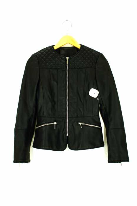 ZARA BASIC （ザラベーシック） フェイクレザージャケット レディース アウター