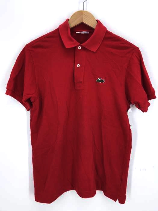 CHEMISE LACOSTE（シュミーズ ラコステ） 刺繍入りポロシャツ メンズ トップス