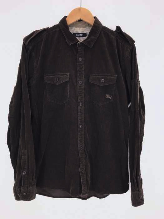 BURBERRY BLACK LABEL（バーバリーブラックレーベル） コーデュロイシャツ メンズ トップス