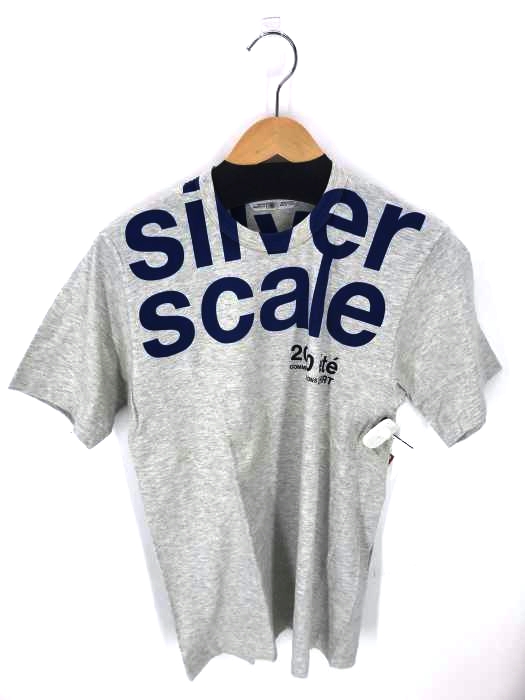 COMME des GARCONS SHIRT(コムデギャルソンシャツ) Silver Scale logo t shirt レディース トップス