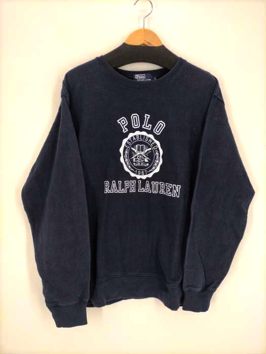 Polo by RALPH LAUREN（ポロバイラルフローレン） ペルー製 プリントスウェット メンズ トップス