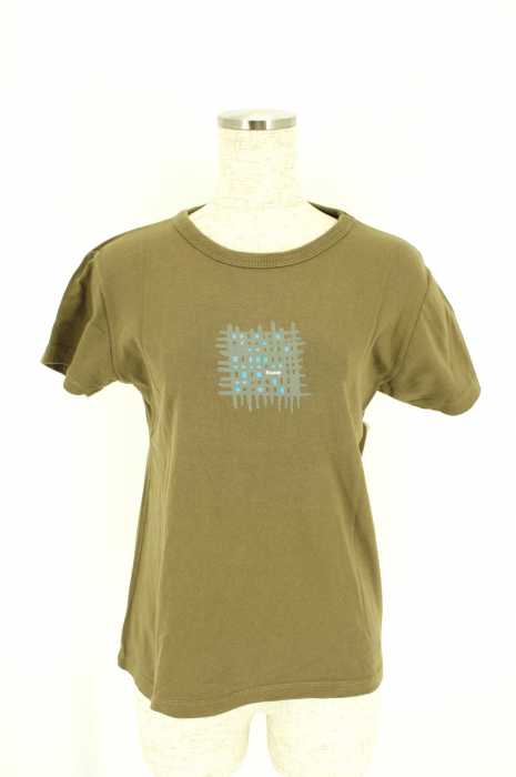 STUSSY （ステューシー） ロゴ入りプリントデザインTシャツ レディース トップス