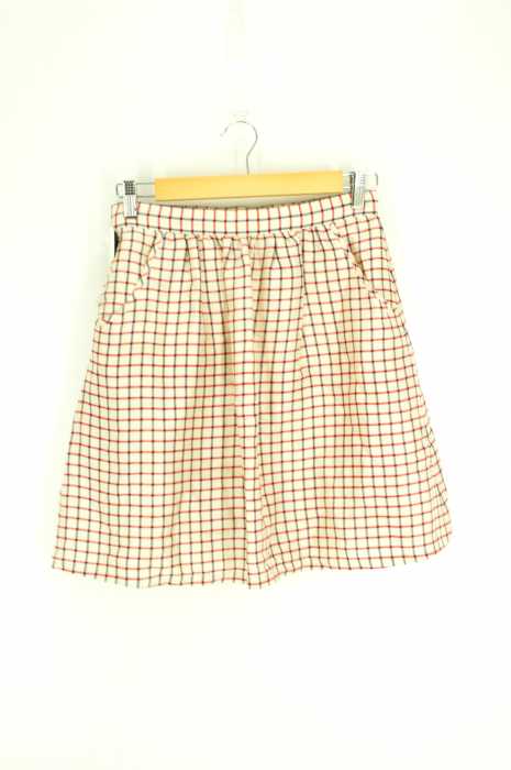 A.P.C. （アーペーセー） チェック柄シルクスカート レディース スカート