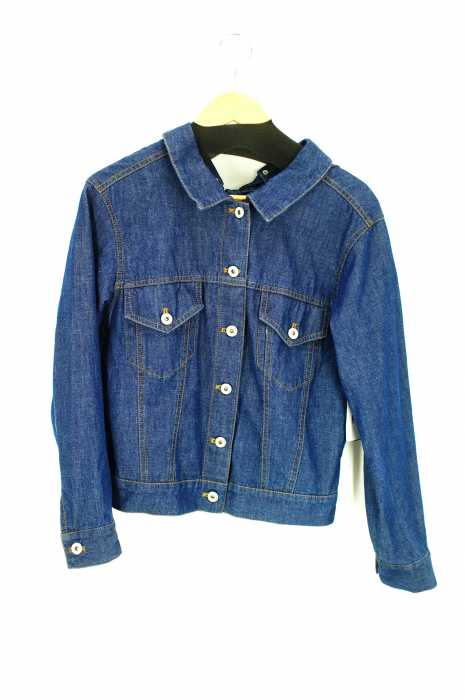 &.NOSTALGIA（ノスタルジア） Back ribbon denim jacket レディース アウター