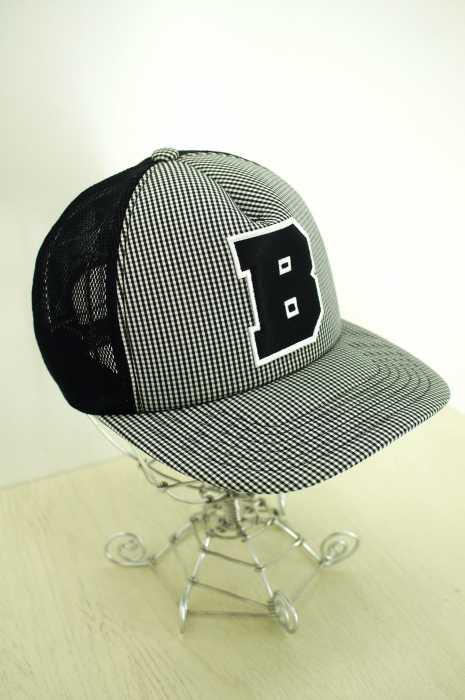 A BATHING APE （アベイシングエイプ） Bロゴ　メッシュ メンズ 帽子