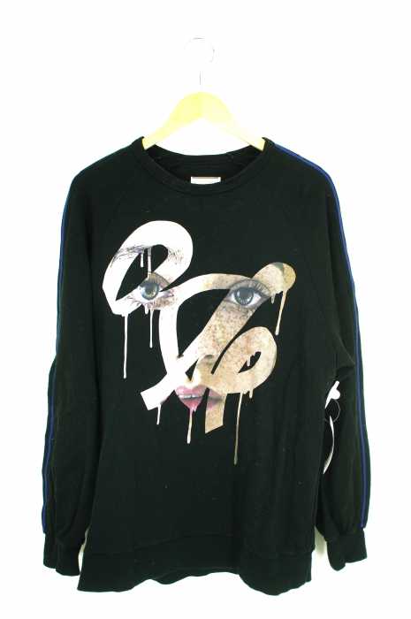 SHAREEF(シャリーフ) FACE SWEAT PULL-OVER メンズ トップス