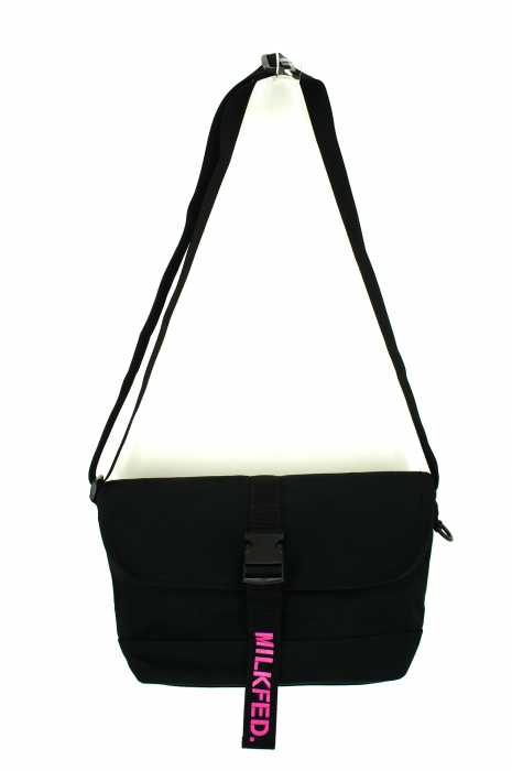 MILKFED. （ミルクフェド） LOGO TAPE MESSENGER BAG MINI ショルダーバッグ レディース バッグ