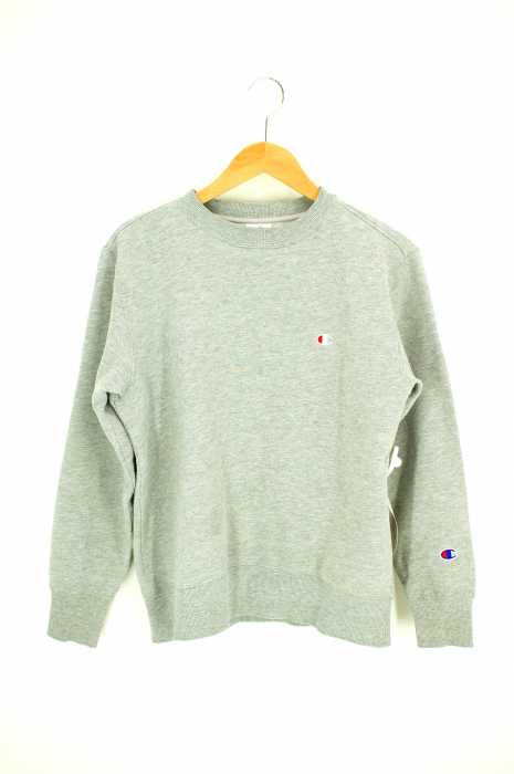 Champion (チャンピオン) ワンポイント刺繍入りプルオーバー レディース トップス