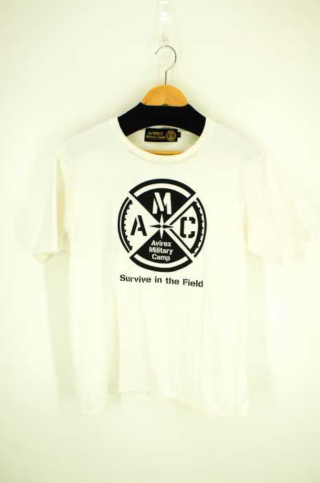 AVIREX（アヴィレックス） クルーネック Tシャツ AMC/CREW NECK T-SHIRT　Avirex Military Camp メンズ トップス