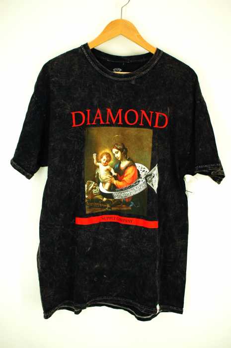 Diamond supply co.（ダイヤモンドサプライ） プリント クルーネック メンズ トップス