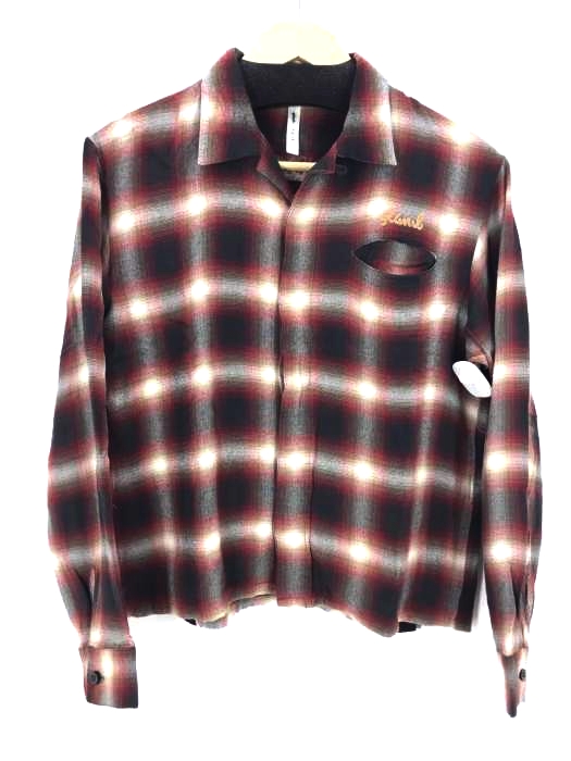 glamb（グラム） Compass check SH オンブレチェックシャツ メンズ トップス