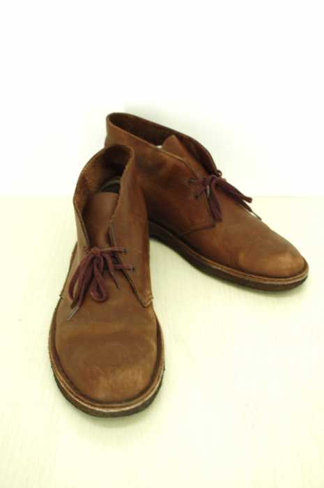 Clarks（クラークス） クレープソールレザーチャッカブーツ メンズ シューズ