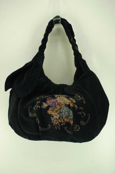 ANNA SUI (アナスイ) ベロア地ハンドバッグ レディース バッグ