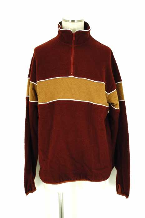 tone (トーン) HALF ZIP WOOL SWEAT ハーフジップ　ウール　スウェット メンズ トップス