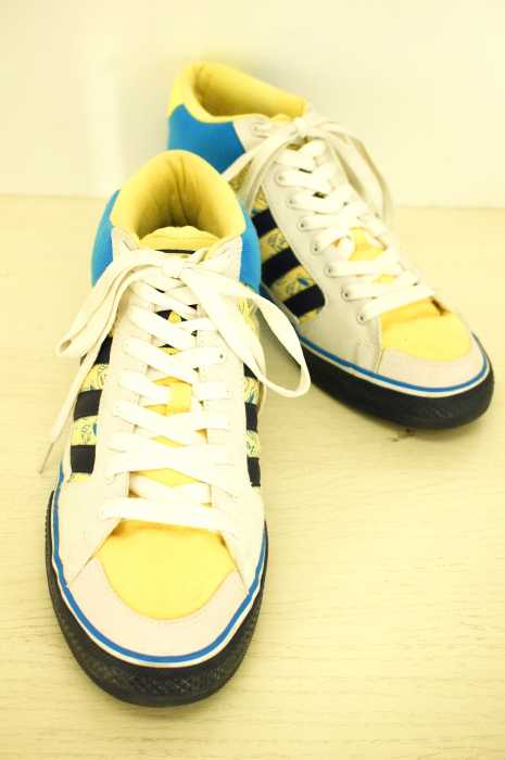 adidas Originals×MARK GONZALES（アディダスオリジナルス マークゴンザレス） 総柄ハイカットスニーカー メンズ シューズ