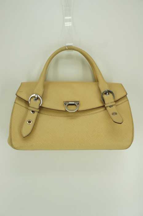 Salvatore Ferragamo （サルヴァトーレフェラガモ） ガンチ―ニレザーハンドバッグ レディース バッグ