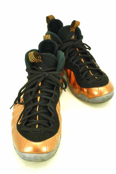 NIKE （ナイキ） FOAMPOSITE ONE BLACK/METALLIC COPPER エアフォームポジット ワン ブラックメタリック カッパー メンズ シューズ