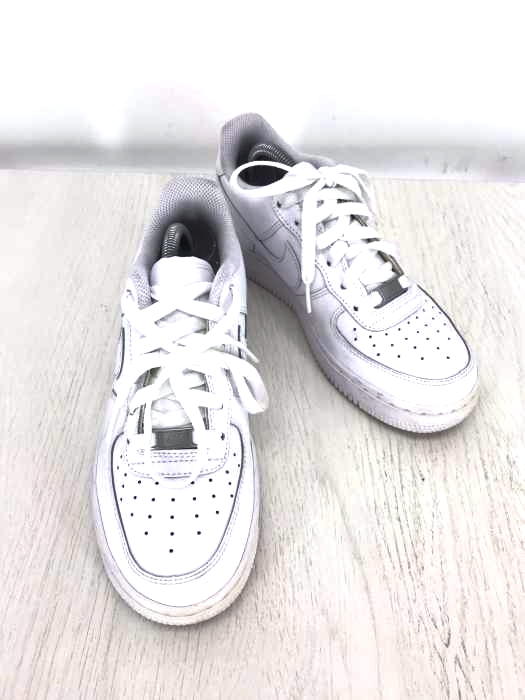 NIKE（ナイキ） NIKE AIR FORCE 1 GS white レディース シューズ