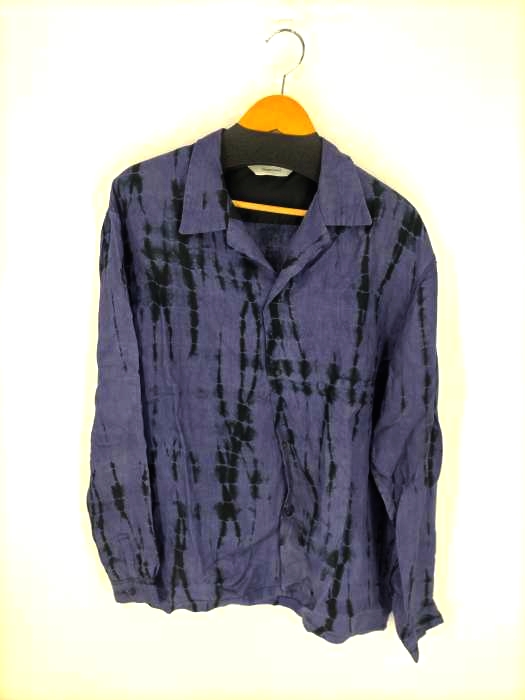 SASQUATCHfabrix.(サスクワァッチファブリックス) 20SS ORIENTAL TIE DYE OPEN COLLAR SHIRT メンズ トップス