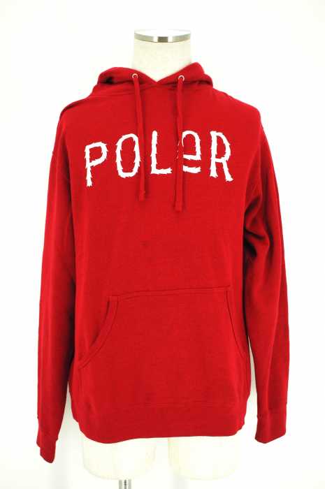 POLER （ポーラ） ロゴ入りパーカー メンズ トップス