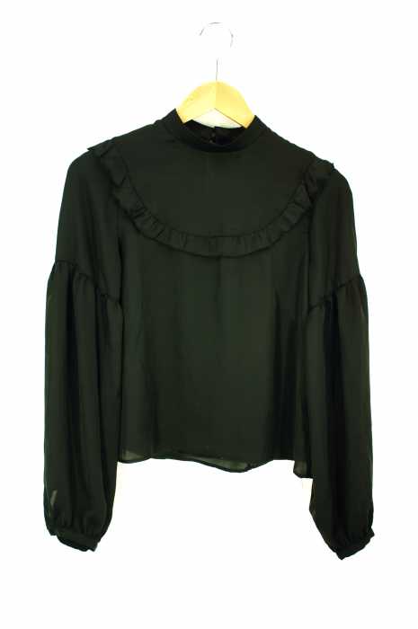SLY（スライ） STAND CROSS FRILL BL レディース トップス