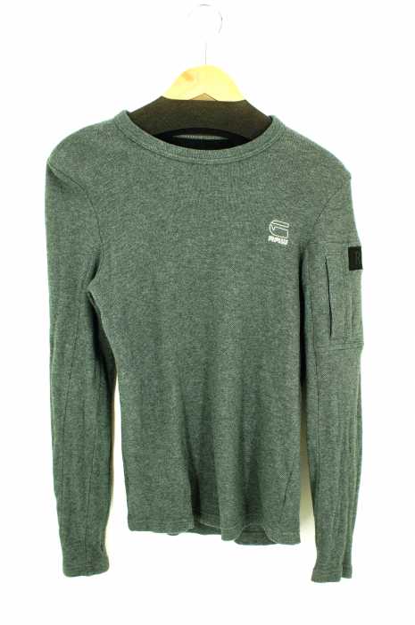 G-STAR RAW (ジースターロー) 鹿の子 クルーネックTシャツ メンズ トップス