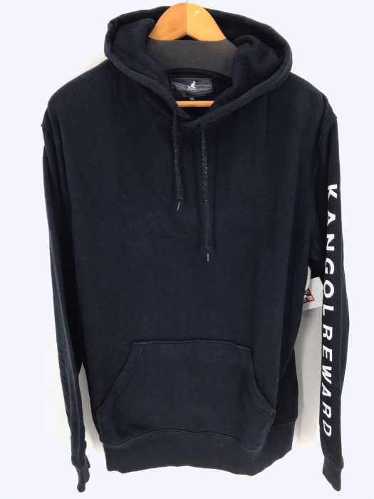 KANGOL REWARD（カンゴール リワード） プルオーバーパーカー　ブラック メンズ トップス