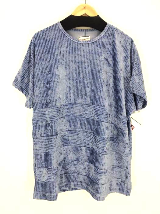 SHAREEF（シャリーフ） BROKEN VELOURS DOLMAN S/S メンズ トップス