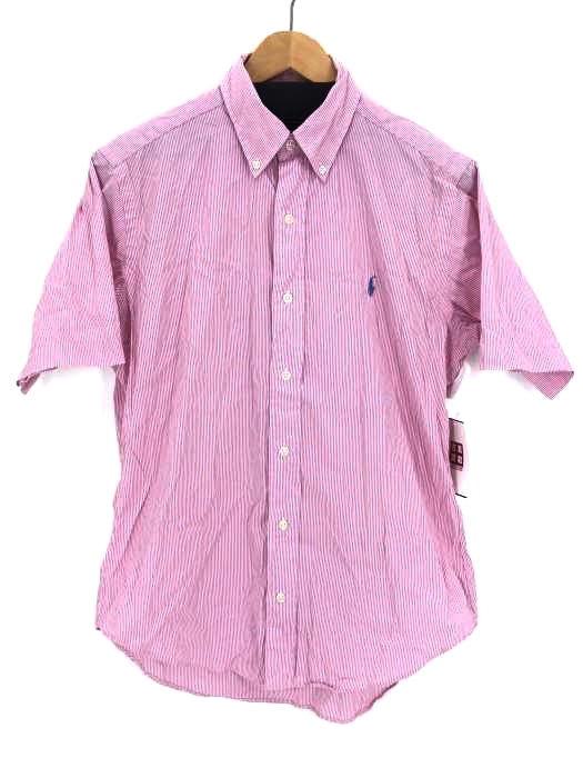 RALPH LAUREN(ラルフローレン) ストライプ柄半袖シャツ メンズ トップス