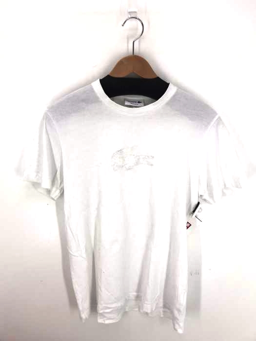 LACOSTE（ラコステ） フロッキーロゴプリントTシャツ メンズ トップス