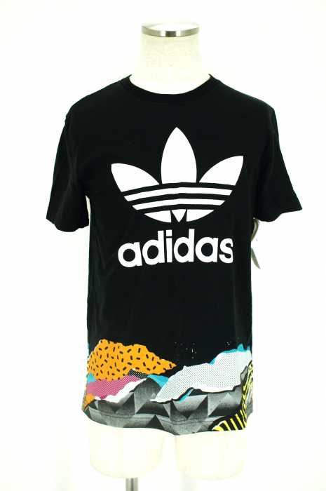 adidas Originals (アディダスオリジナルス) トレフォイル ロゴ プリント メンズ トップス