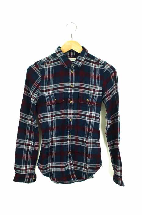 AMERICAN EAGLE OUTFITTERS （アメリカンイーグルアウトフィッターズ） チェック柄ボタンシャツ レディース トップス