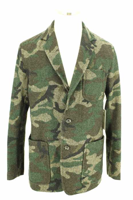 FAT （エフエーティー） CAMO TWEED 3Bジャケット メンズ アウター