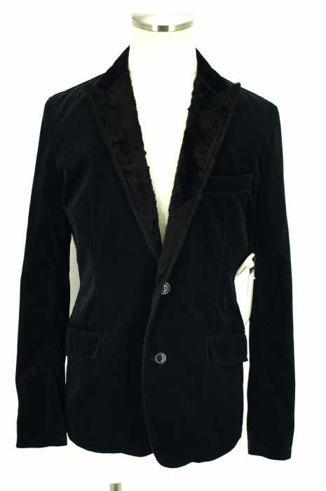 MEN'S MELROSE （メンズメルローズ） ベルベット2Bボタンテーラードジャケット メンズ アウター
