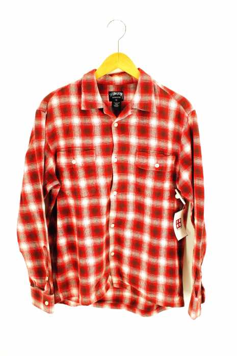 STUSSY （ステューシー） 開襟 ワークシャツ メンズ トップス