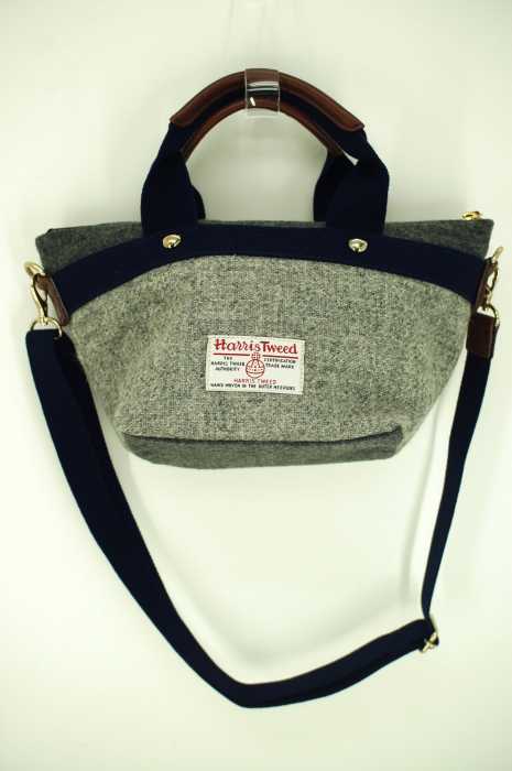 Harris Tweed x TREASURE TOPKAPI(ハリスツイード x トレジャートプカピ) 2way ハンドバッグ レディース バッグ