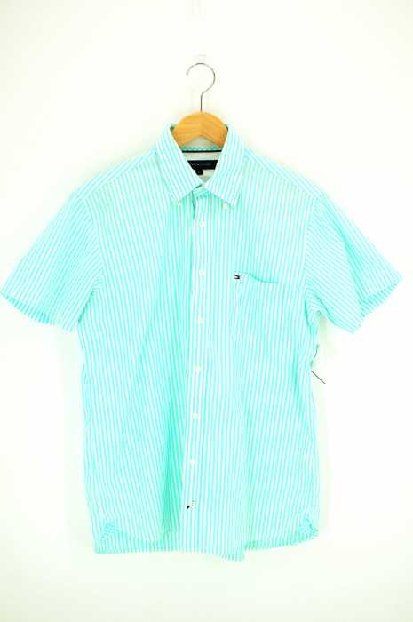 TOMMY HILFIGER （トミーヒルフィガー） ストライプ柄BDシャツ メンズ トップス